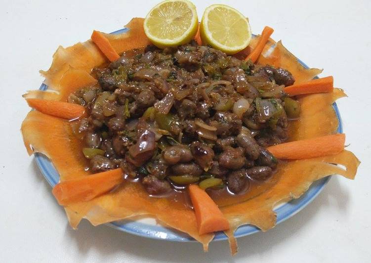 قلوب الدجاج