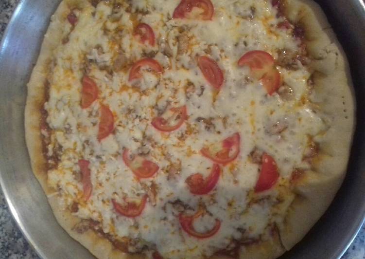 بيتزا الدجاج