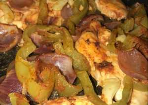 صدور دجاج بالفرن