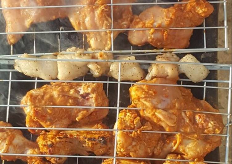 مشاوي الدجاج ع الفحم