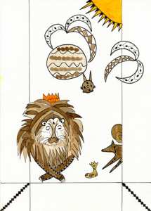 Le lion et le renard cordonnier