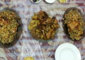 بطاطا بالدجاج