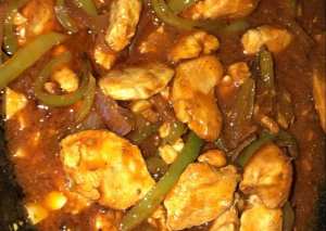 دجاج بالكاتشب