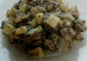 دجاج مشوي بالزعتر الناشف بأسرع طريقة