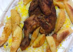 دجاج بالفرن مع البطاطس