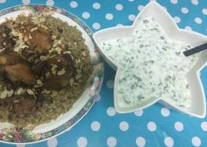 فريكة بالدجاج