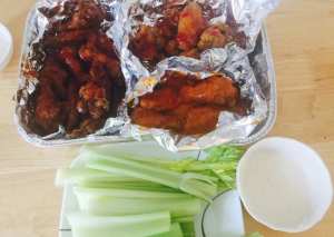 اجنحة الدجاج علي الطريقه الامريكية كالمطاعم