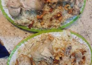 مناسف رز وفريكه مع فروج