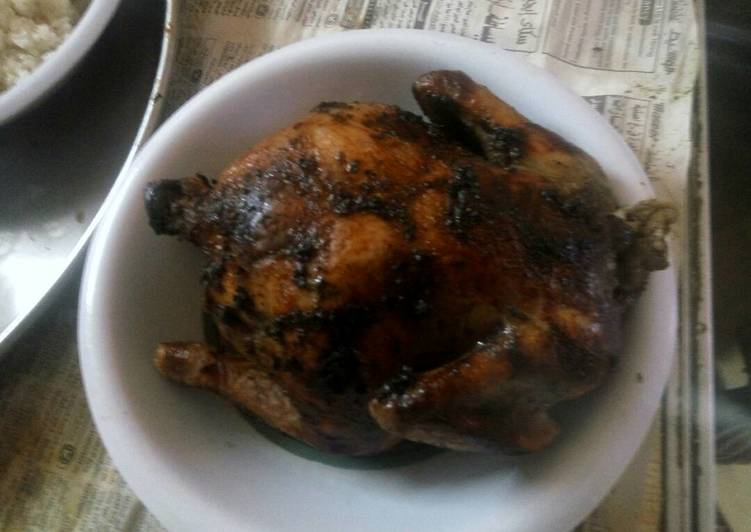 فراخ مشويه (اكله خفيفه وسهله في الحر دا ومشبعه)