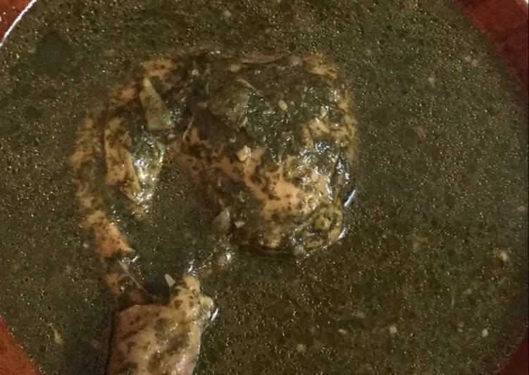 ملوخيه بالدجاج