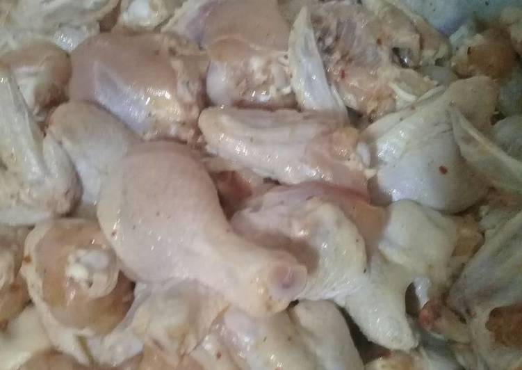 طريقة بسيطة لتتبيل الفروج وطيبة