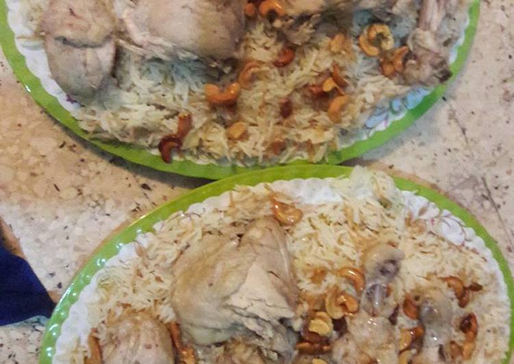 مناسف رز وفريكه مع فروج