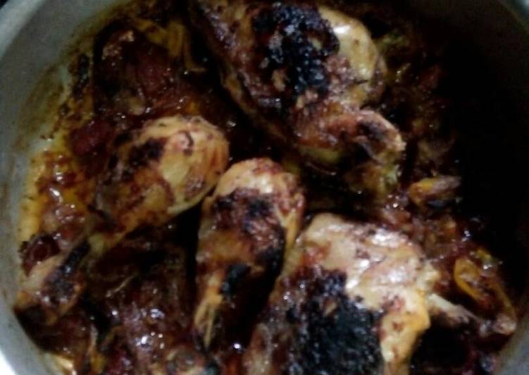 صنيه الفراخ بالبصل