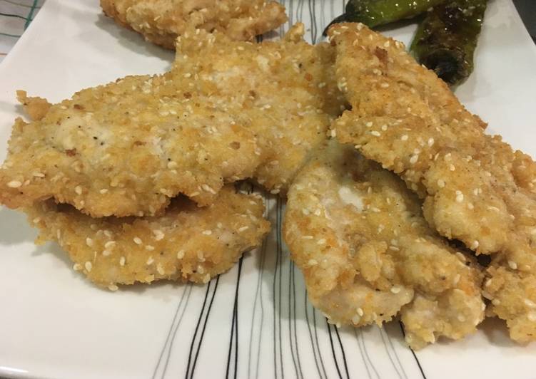 اسكالوب دجاج 🌯🍗