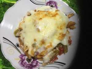 معكرونة بصدور الدجاج والبشاميل بطريقة الدكتور المبدع حمزه الطيار