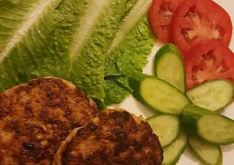 همبرجر فراخ بطريقه جديدة(صحي للدايت)