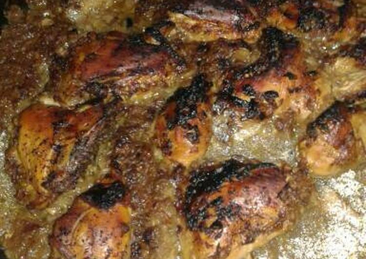 صينية الدجاج المحمر مع البصل 😍😍😍😍