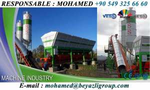 Centrale a Béton et Machine de Fabrication de Parpaing Brique Automatique