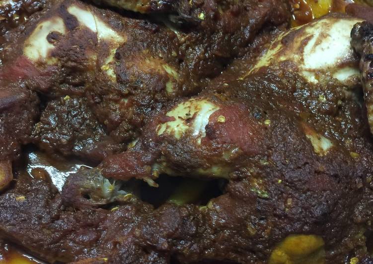 صينية الدجاج بدبس الرمان