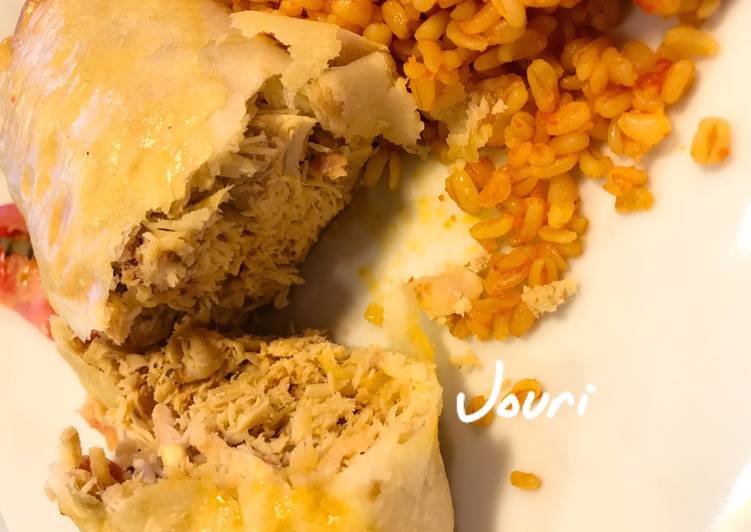 لفائف الدجاج