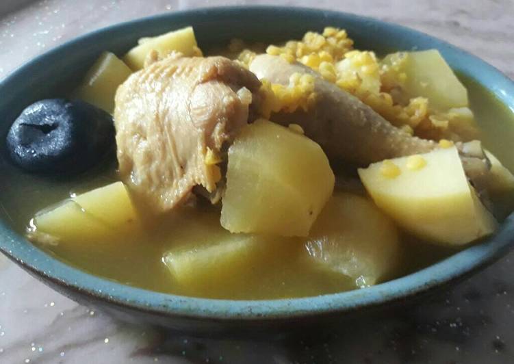 يخنة الدجاج العراقي...😋😋😋