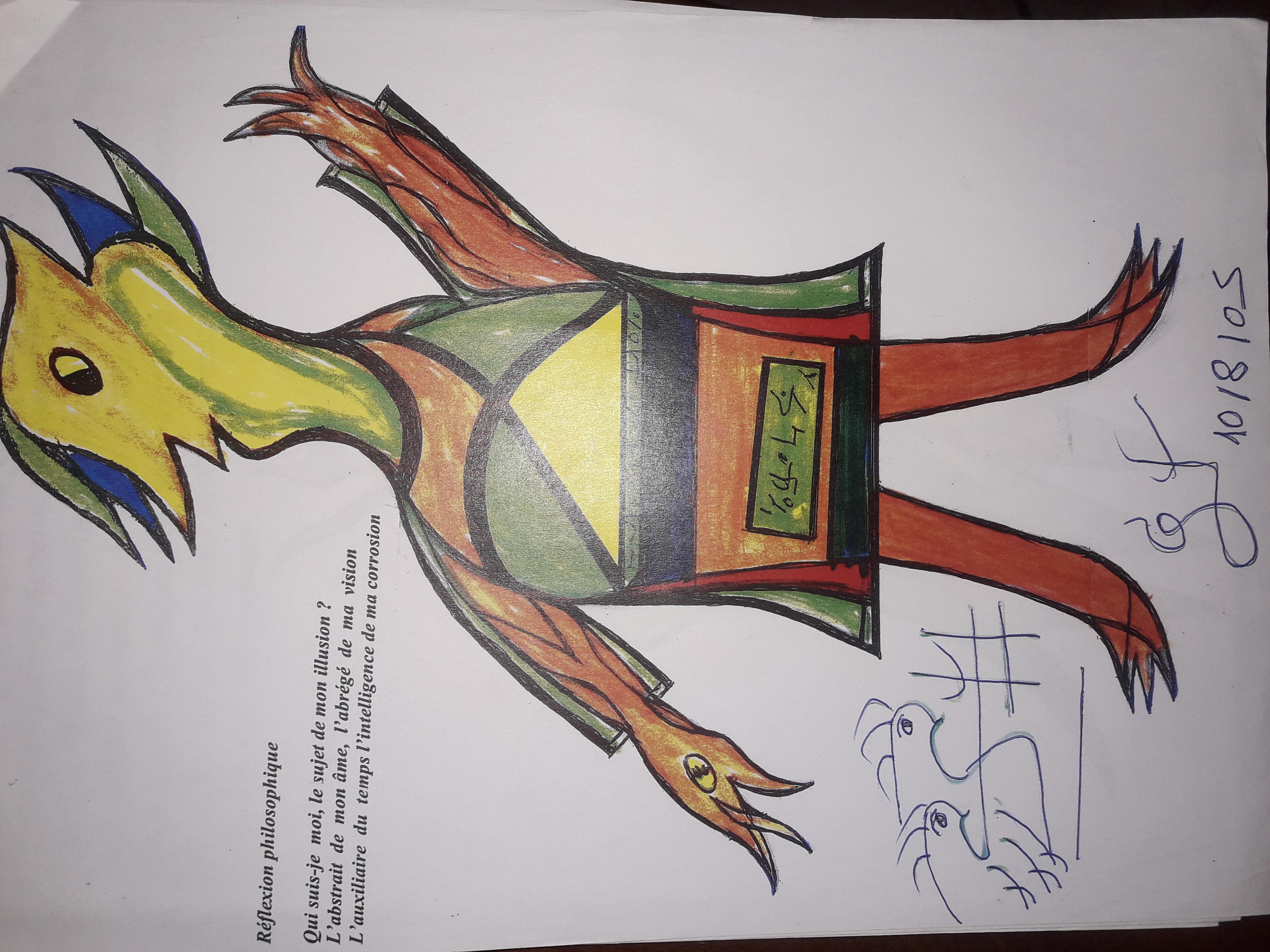 Texte traduction Nous avons quitté l’Algérie avec Mokrane At Lounes