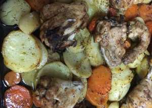 صنيه البطاطا مع الدجاج 🍗🐓