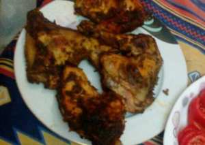 فراخ مشويه ف الفرن