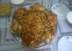 الدجاج المحشي