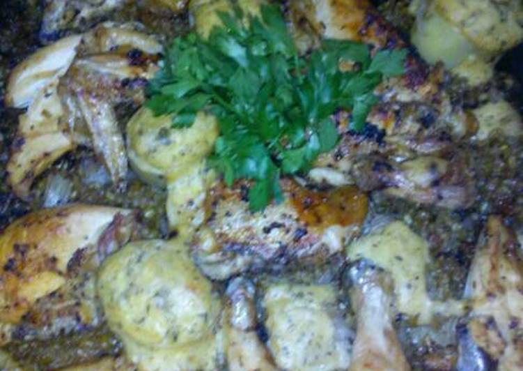 فراخ فريك بشاميل