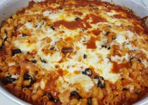 معكرونة الدجاج بنكهة البتزا🍕🍝🍕🍝