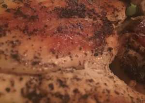 صدور دجاج بالفرن