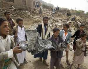 MASSACRES D'ENFANTS AU YÉMEN Diversion des Saoudiens contre le Canada