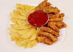 كرسبي الدجاج 😋