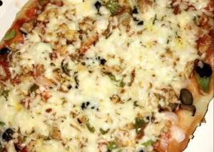 بيتزا بصدور الدجاج