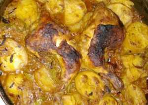 صينيه بطاطس بالفراخ