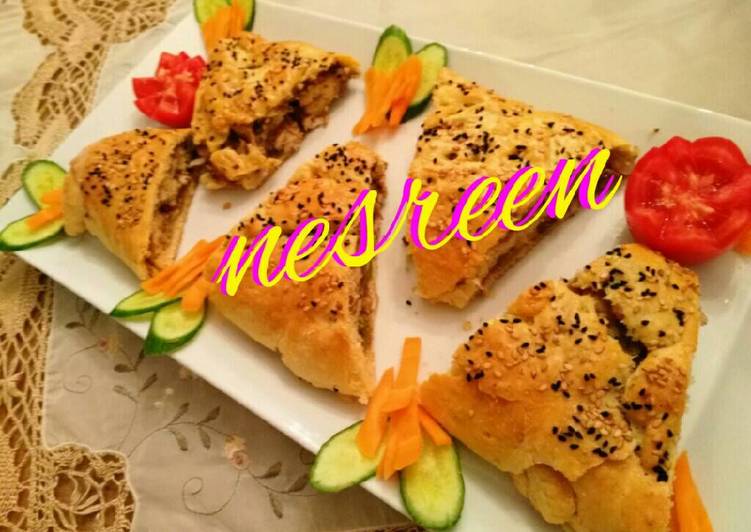 فطائر محشيه شاورما دجاج