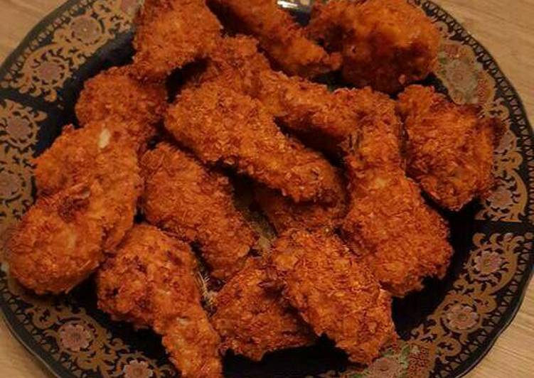 اجنحة الدجاج المقرمشة