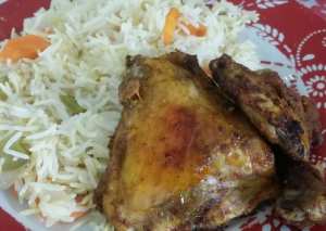 مندي دجاج في الفرن