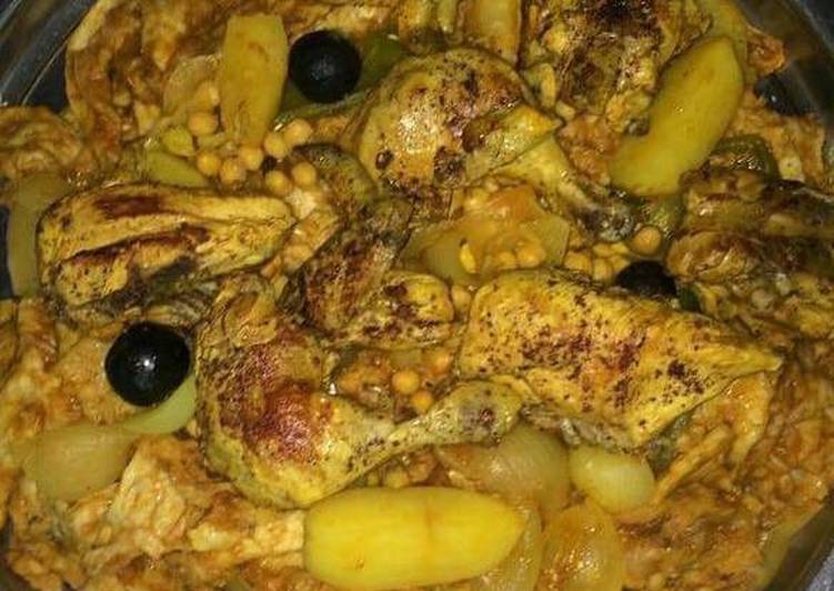 تشريب الدجاج الاصفر