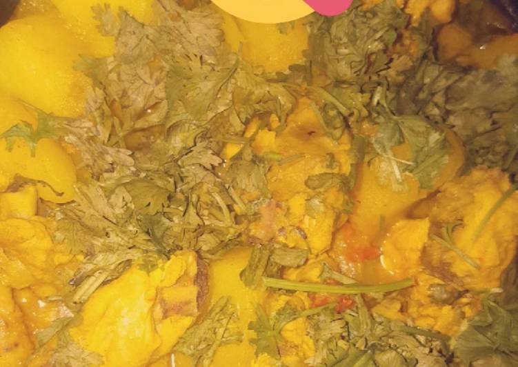 ايدام دجاج هندي بالبطاطس بطريقة جدتي