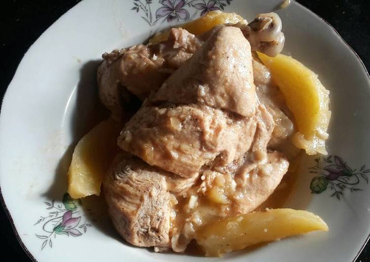 دجاج بالفرن