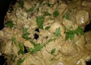 دجاج بالطحينه