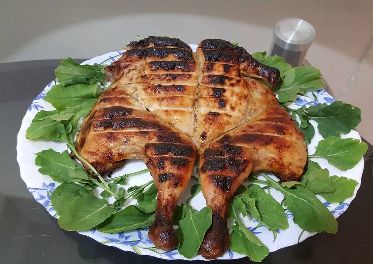 دجاجة مشوية بالبرتقال والعسل بطريقتي 🍗