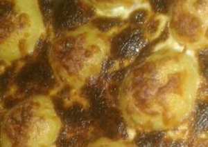 كرات البطاطس بالدجاج