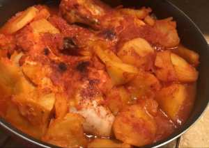 صينية الدجاج بالبطاطس