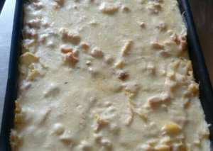 غراتان بالدجاج والفطر