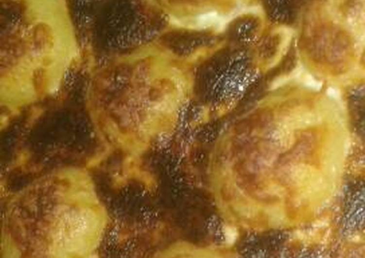 كرات البطاطس بالدجاج