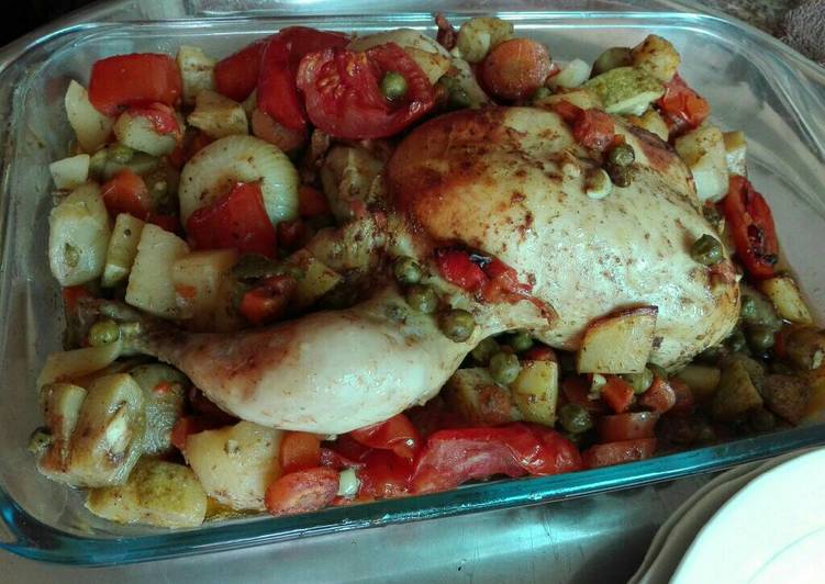 دجاج مشوي بكيس الشوي