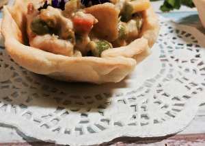 تارت الدجاج